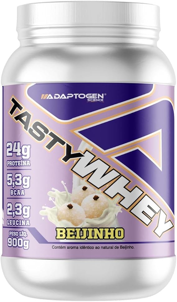 Tasty Whey 3w Gourmet Sabor: Beijinho - Adaptogen | Whey Protein 3W