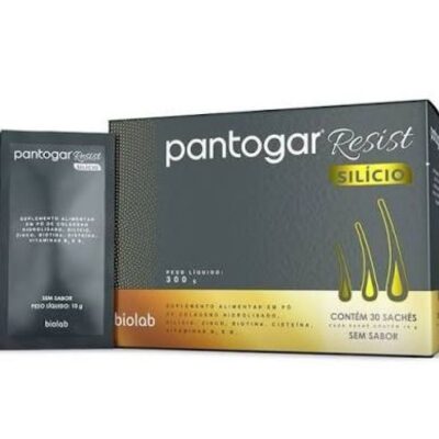 Pantogar Resist Silicio sem sabor 30 Sachês